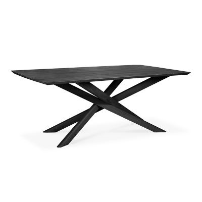 ETH2438741 Ethnicraft Oak Mikado Dining Table - Color: Black  sku ETH2438741