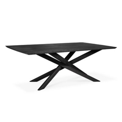 ETH2438739 Ethnicraft Oak Mikado Dining Table - Color: Black  sku ETH2438739