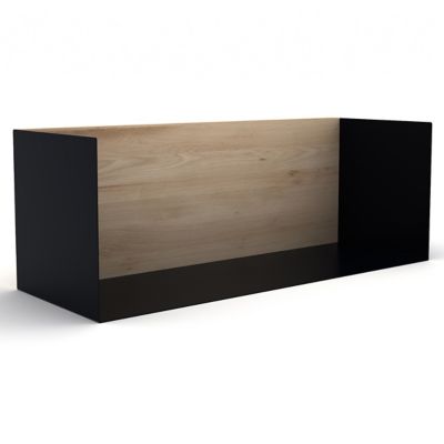 ETH1713572 Ethnicraft Oak U Shelf - Color: Black - Size: Medi sku ETH1713572