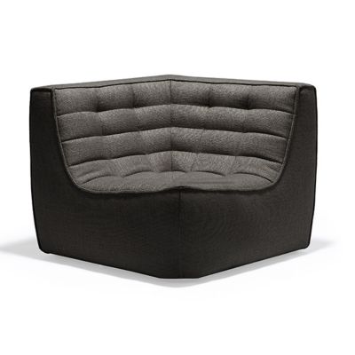 ETH1773561 Ethnicraft N701 Corner Sofa - Color: Grey - 20210 sku ETH1773561