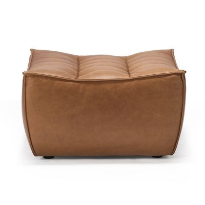 Ethnicraft N701 Footstool - Color: Brown - 20081