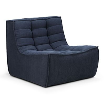 Ethnicraft N701 1 Seater Sofa - Color: Blue - 20222