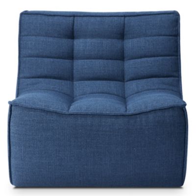 Ethnicraft N701 1 Seater Sofa - Color: Blue - 20073