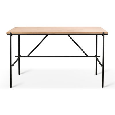 Ethnicraft Oak Oscar Desk - Color: Brown - Size: 55" x 28" - 10150111
