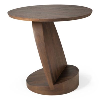 Ethnicraft Oblic Side Table - Color: Brown - 10186