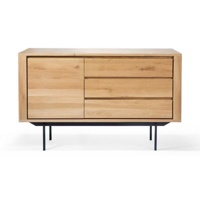 Ethnicraft Oak Shadow Sideboard - 1 Door - 3 Drawers - Color: Brown - 51388