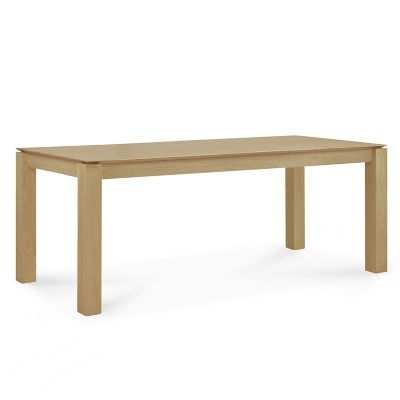 Ethnicraft Slice Dining Table - Color: Beige - Size: Large - 50574