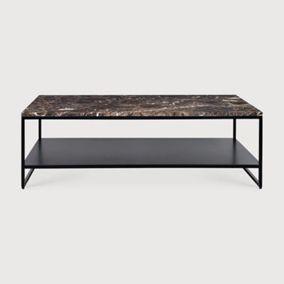 Ethnicraft Stone Coffee Table - Color: Brown - 60093