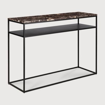 ETH2419620 Ethnicraft Stone Console Table - Color: Brown - 60 sku ETH2419620