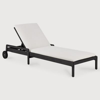 ETH2419629 Ethnicraft Jack Outdoor Adjustable Lounger with Th sku ETH2419629