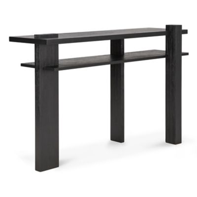 Ethnicraft Abstract Console Table - Color: Black - 10121