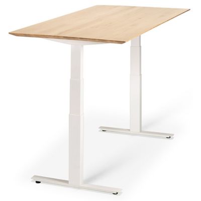 ETH2471255 Ethnicraft Bok Adjustable Desk - Color: Black - Si sku ETH2471255