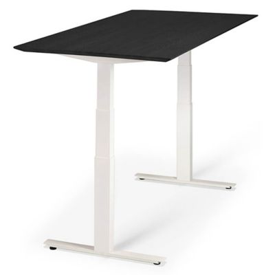 ETH2438729 Ethnicraft Bok Adjustable Desk - Color: Black - Si sku ETH2438729