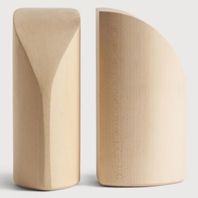 Ethnicraft PI Bookends - Color: Beige - 29870