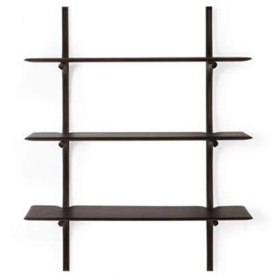 Ethnicraft PI Mahogany Wall Shelf - Color: Brown - 29788