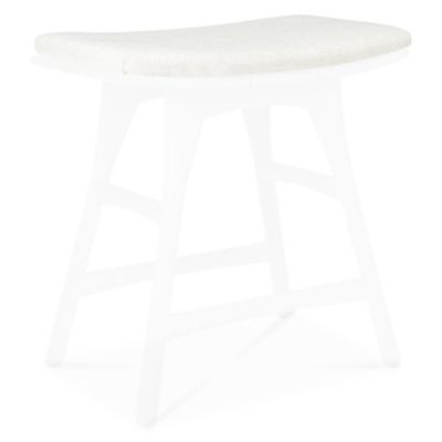 Ethnicraft Osso Outdoor Stool Cushion - Color: White - 21243