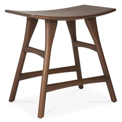 ETH2468137 Ethnicraft Osso Low Stool - Color: Brown - 10177 sku ETH2468137