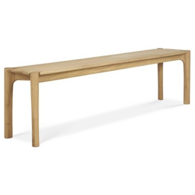 Ethnicraft PI Oak Bench - Color: Beige - Size: Large - 51323