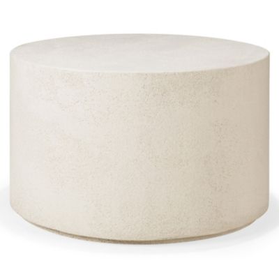 ETH2471522 Ethnicraft Elements Round Coffee Table - Color: Wh sku ETH2471522