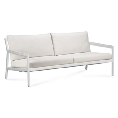 Ethnicraft Jack Outdoor Aluminum Sofa - Color: White - 60155