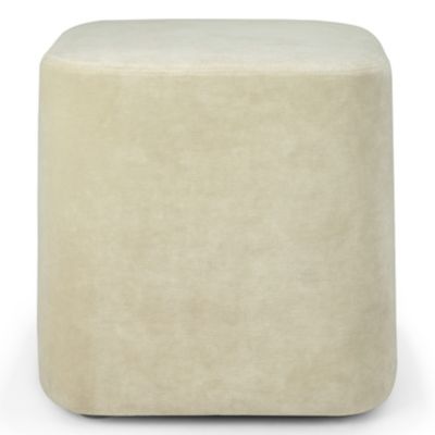 Ethnicraft Cube Pouf - Color: Beige - 20087