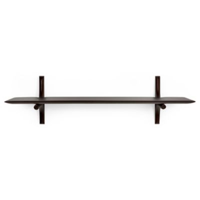 Ethnicraft PI Single Wall Shelf - Color: Brown - Size: 39.5 In - 29792