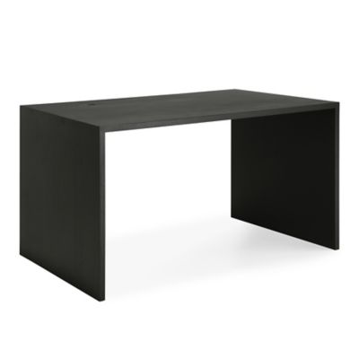 Ethnicraft Oak U Desk - Color: Black - Size: 55 L - 50105