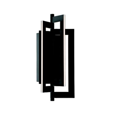 Huxe Umbra LED Wall Sconce - Color: Black