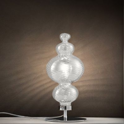 Evi Style San Marco Table Lamp - Color: Clear - Size: 1 light - ES0630CO04C