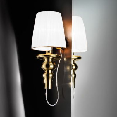 Evi Style Gadora Wall Sconce - Color: White - Size: 1 light - ES0620PA22BIA