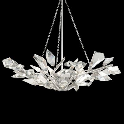 Fine Art Handcrafted Lighting Foret Chandelier - Color: Silver - Size: Medi