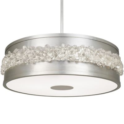 Arctic Halo Drum Chandelier