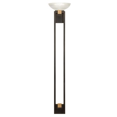 Fine Art Handcrafted Lighting Delphi Tall LED Wall Sconce - Color: Black - 