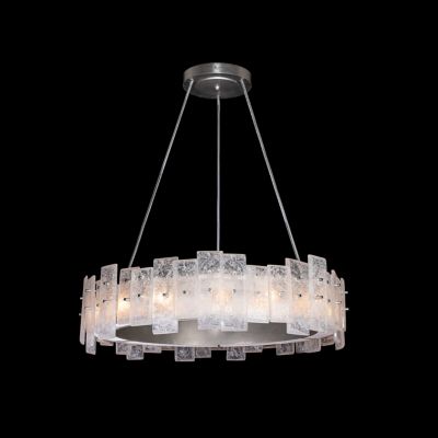 Fine Art Handcrafted Lighting Lunea Chandelier - Color: Silver - Size: 15 l