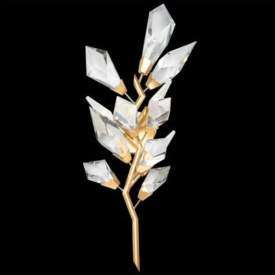 Fine Art Handcrafted Lighting Foret Wall Sconce - Color: Gold - Size: Small