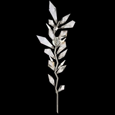 Fine Art Handcrafted Lighting Foret Wall Sconce - Color: Silver - Size: Med