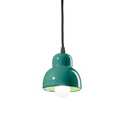 Ferroluce Berimbau Mini Pendant Light - Color: Green - Size: 4.72 - C261