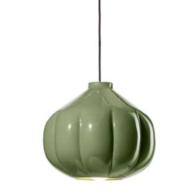 Ferroluce Afoxe Pendant Light - Color: Green - Size: 11.8  - C2641-VSA