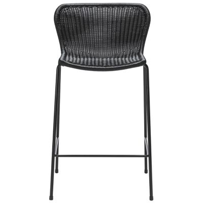 FeelGood Designs C603 Outdoor Stool - Color: Black - Size: Counter - 603S15