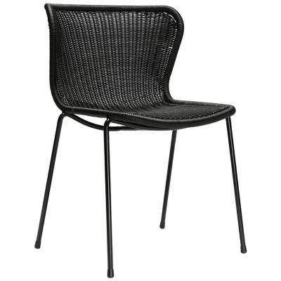 FeelGood Designs C603 Outdoor Dining Chair - Color: Black - 603C152