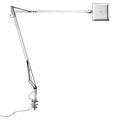 FLOS Lighting Kelvin Edge Table Lamp - Color: Silver - F3456057