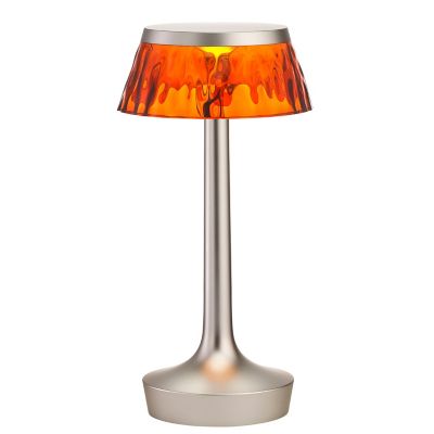 FLOS Lighting Bon Jour Unplugged LED Table Lamp - Color: Amber - F1037046AM