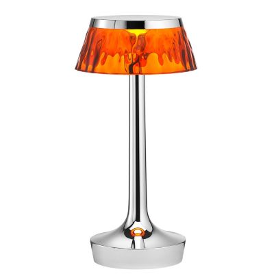 FLOS Lighting Bon Jour Unplugged LED Table Lamp - Color: Amber - F1037057AM