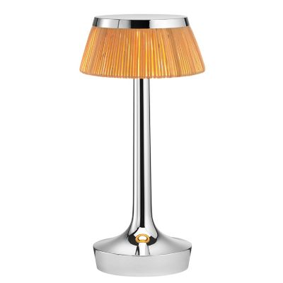 FLOS Lighting Bon Jour Unplugged LED Table Lamp - Color: Orange - F1037057R