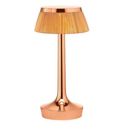 FLOS Lighting Bon Jour Unplugged LED Table Lamp - Color: Orange - F1037015R