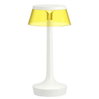 FLOS Lighting Bon Jour Unplugged LED Table Lamp - Color: Yellow - F1037009Y