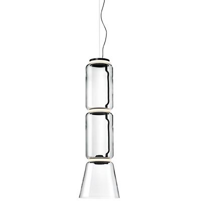 Noctambule Low Cylinder and Cone LED Pendant
