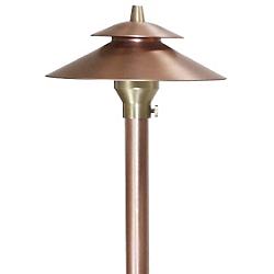 Adjustable Hub Copper China Hat Area Light
