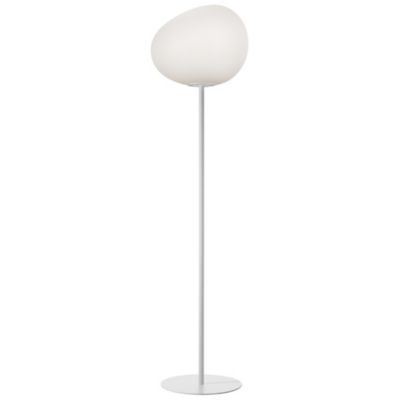 Foscarini Gregg Floor Lamp - Color: White - Size: Large - FN168013EB_10U