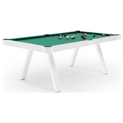 Fas Pendezza Etoile Pool Table - Color: White - 3CAR0265